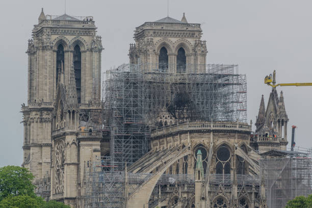 istock Notre-Dame the day after the fire 2159353223