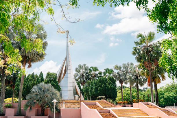 Putrajaya, Malaysia - July 13, 2023 : Taman Putra Perdana park