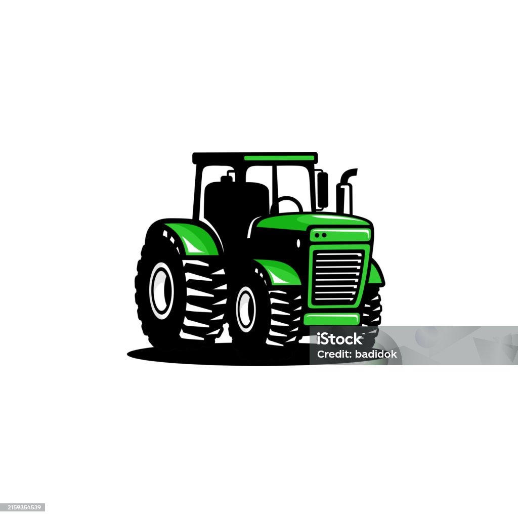 Tractor Vector Design Tractor Stock Illustration - Download Image Now - Agricultural ...