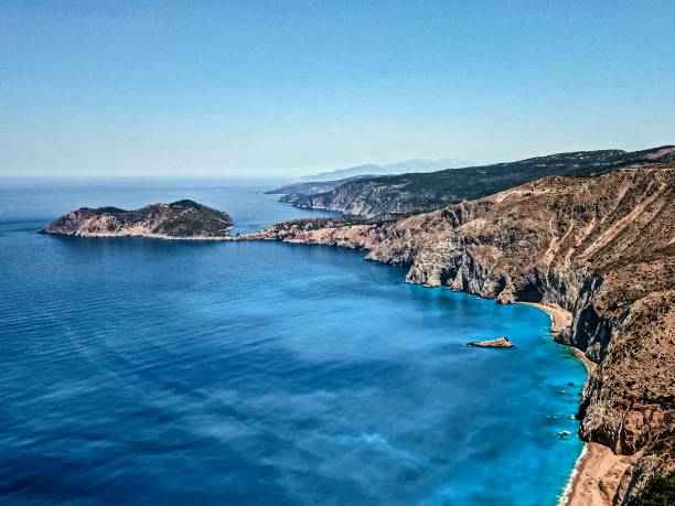 istock Aerial view of a coast  in Greece 2159355938