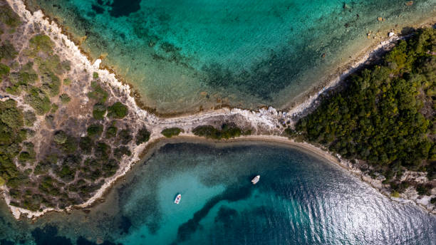 istock Aerial view of a coast  in Greece 2159356025