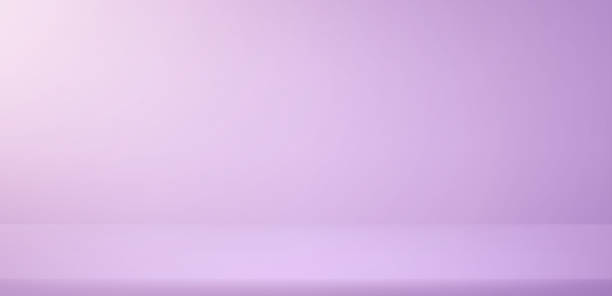 istock Pastel purple background. Space for selling products on the website. Purple Background Empty Room Studio with table. 2159356092