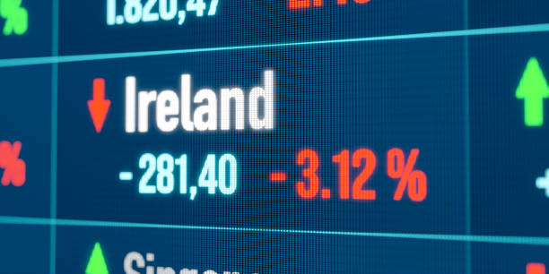 istock Ireland falling stock market. 2159360892