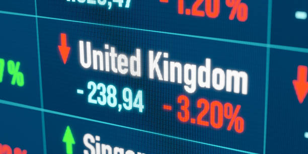istock United Kingdom falling stock market. 2159364113