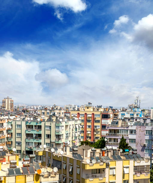 istock High angle view cityscape of Antalya 2159364924
