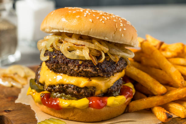 istock Homemade Chicago Big Baby Cheeseburger 2159378763