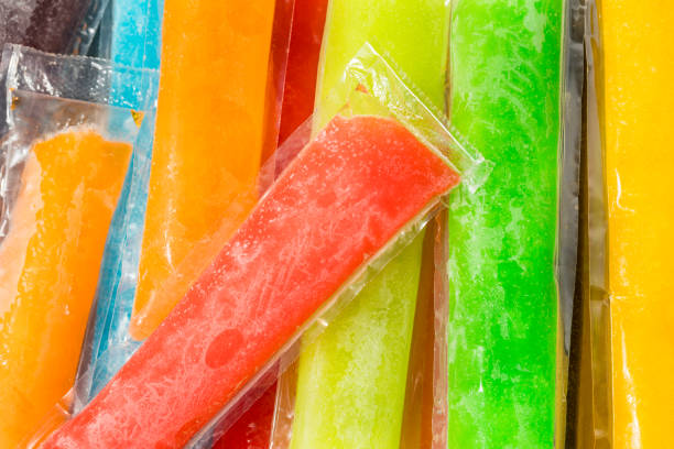 istock Colorful Sweet Frozen Freezer Pop Popsicles 2159378795