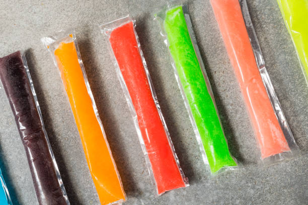 istock Colorful Sweet Frozen Freezer Pop Popsicles 2159378876