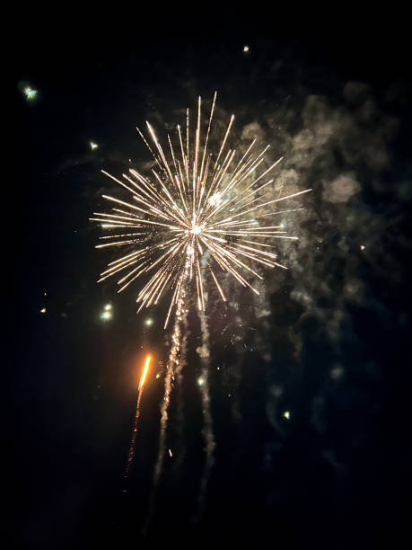 fireworks to celebrate the summer solstice