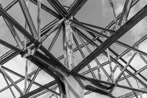 istock old rusted iron roof construction, greyscale shot 2159387098