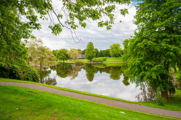 istock City park in Hilversum, The Netherlands 2159388432