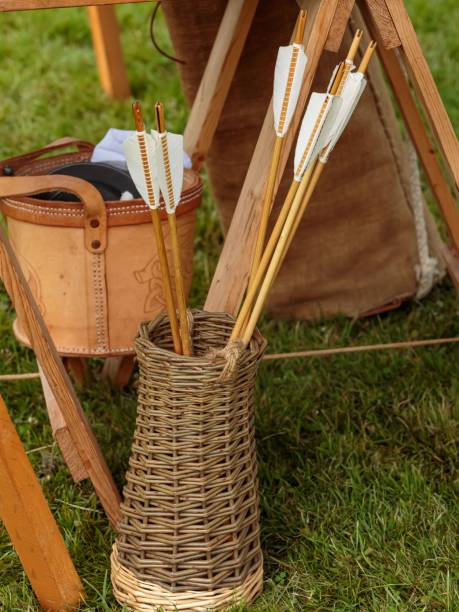 istock Homemade Medieval Arrow Replicas. 2159399226
