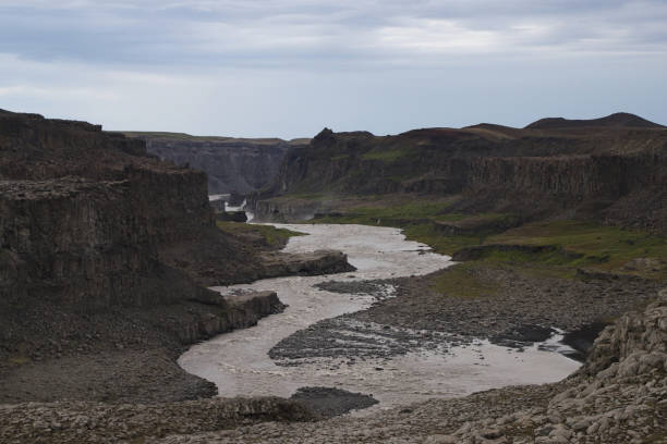 istock Looking downstream from Dettifoss Waterfalls, Iceland 2159425485