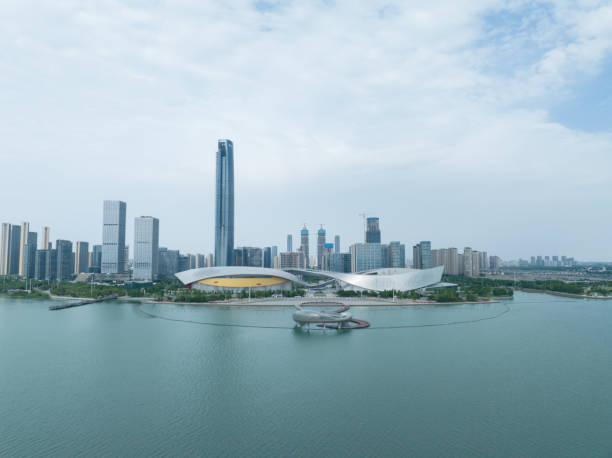 istock Waterside City Financial District 2159448825