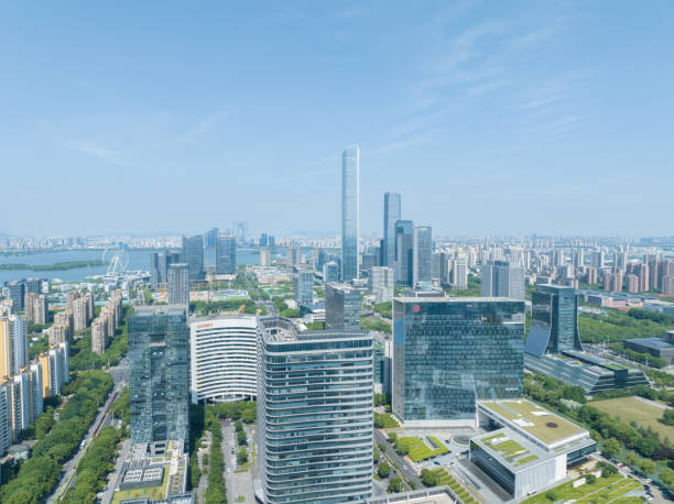 istock Suzhou Financial District Office Building 2159449057