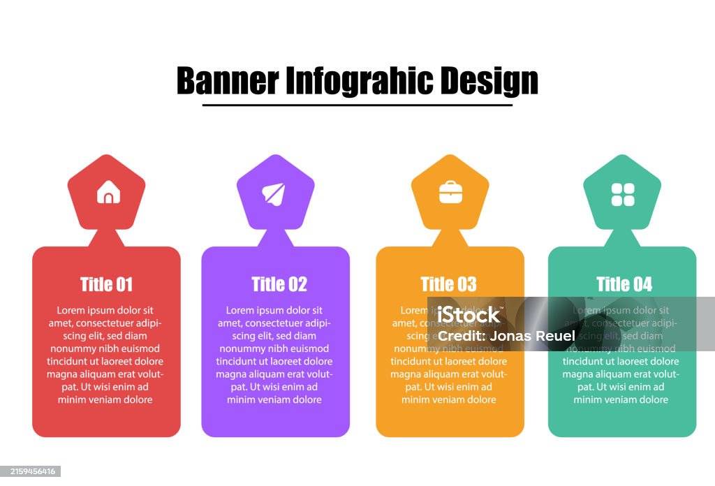 Banner Infographic Design Template Vector Stock Illustration - Download ...