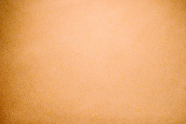 Textured Handmade Yellow Paper Background