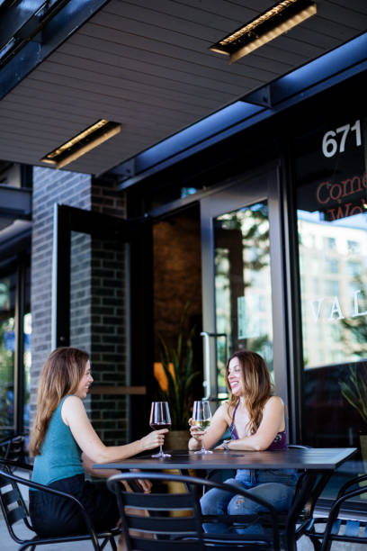 istock Twin Sisters At Winery 2159459966
