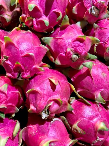istock Dragonfruit Pitaja in a shop on display 2159461647
