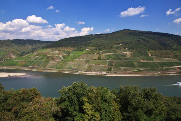 Rhine Valley in west Germany