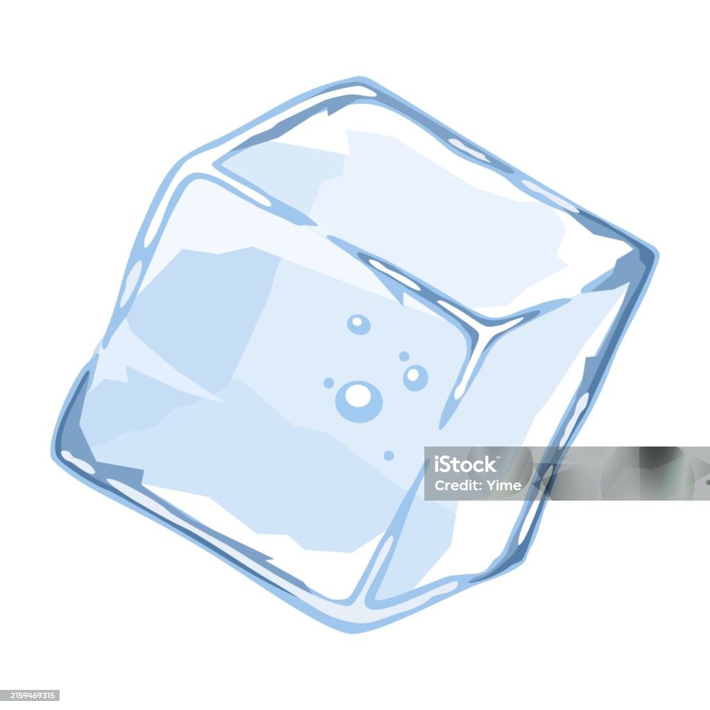 Square Ice Design Ice Cube Design Stock Illustration - Download Image Now - Cocktail ...