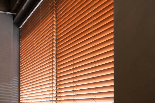 istock window coverings on the window 2159469328