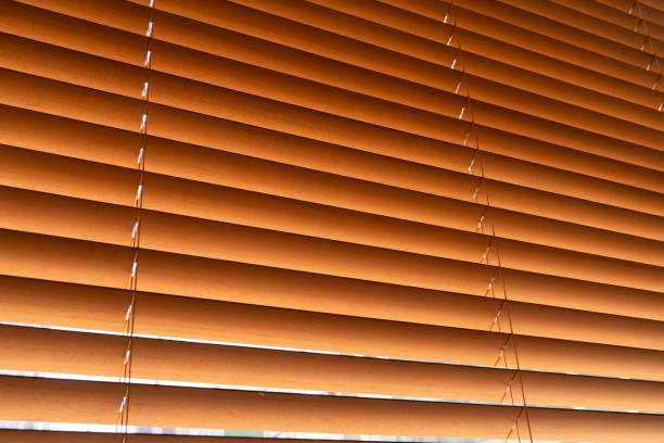 istock window coverings on the window 2159469371