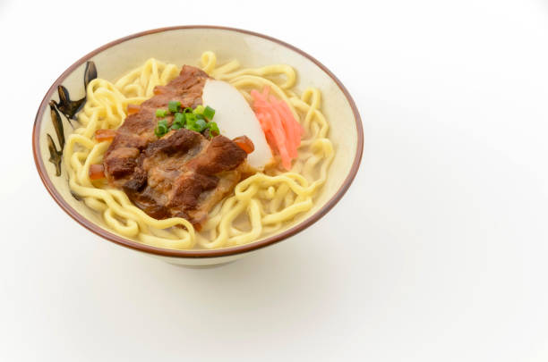 Okinawan cuisine, Okinawa soba, cartilage soki soba
