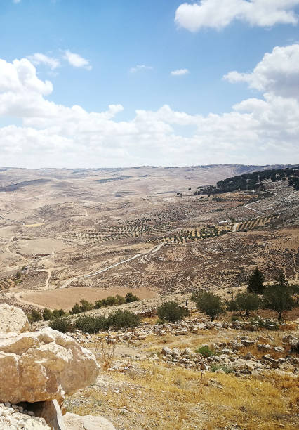 istock Panoramic Promised Land View from Mount Nebo, Jordan. 2159481450