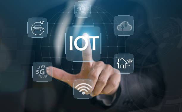 istock Business professional interacting digital interface Internet of Things, technology, IoT, digital transformation, smart devices and advanced connectivity, cloud storage, Wi-Fi, smart home, AI and 5G 2159482172