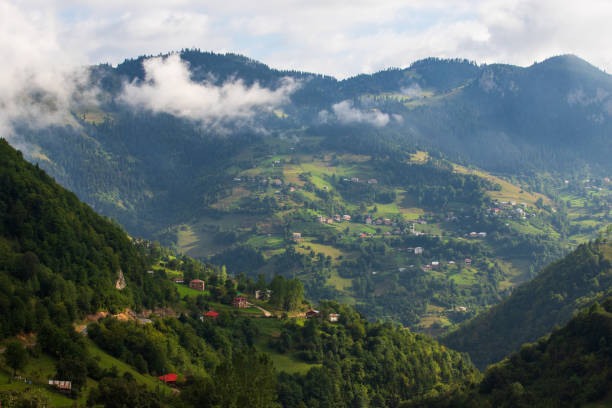 istock Eastern Black Sea village view 2159490120