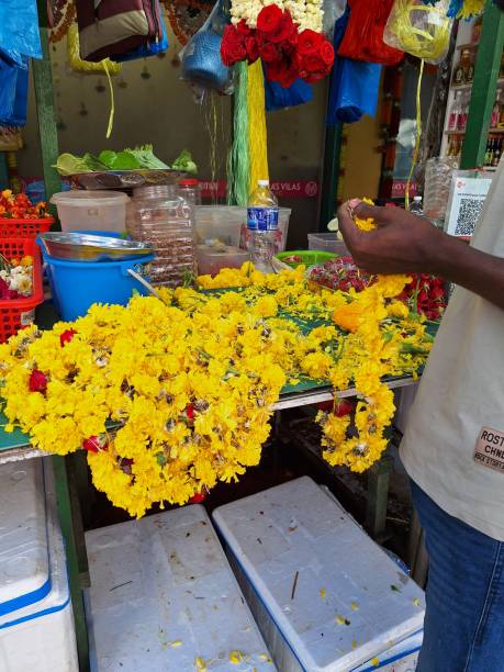 istock Yellow flowers for sale 2159490268