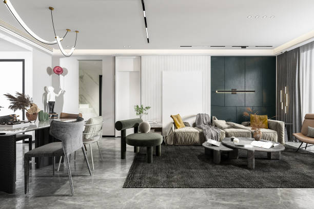istock Living Room Interior Creating a Space that Reflects Your Style 3d render luxury and stylist 2159500692