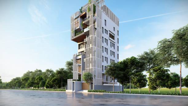 istock Bold and Beautiful 3D Renderings of Luxury Residential Developments 2159501543