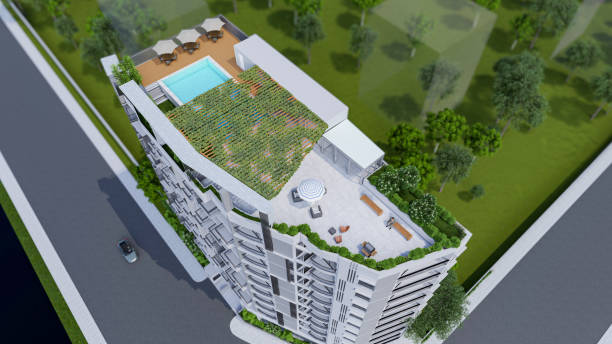 istock Redefining Elegance 3D Renderings of Residential Building Exteriors 2159501800