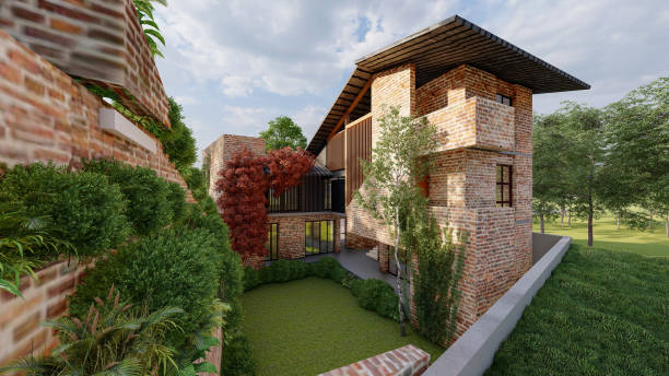 istock Architectural Brilliance 3D Renderings of Luxury Duplex Apartments 2159502262
