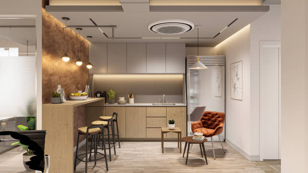 istock Office Interiors for Work-Life Balance Harmonizing Professional and Personal Needs 2159502506