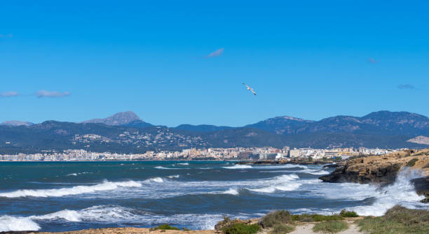 The south coastline of Mallorca (Balearic Islands - Spain) has a clean deep blue water and a beautiful environment