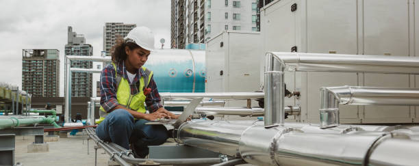 istock Industrial engineer work on site. engineer visit and inspection site engineer at industrial site. Inspector engineer check and working on site 2159510489