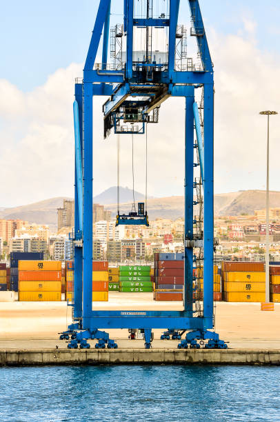 istock Editorial Industrial Building in the Port 2159511149
