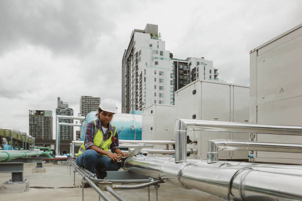 istock Industrial engineer work on site. engineer visit and inspection site engineer at industrial site. Inspector engineer check and working on site 2159511743