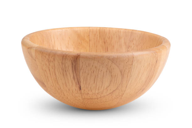 istock wood bowl isolated on white background 2159529387