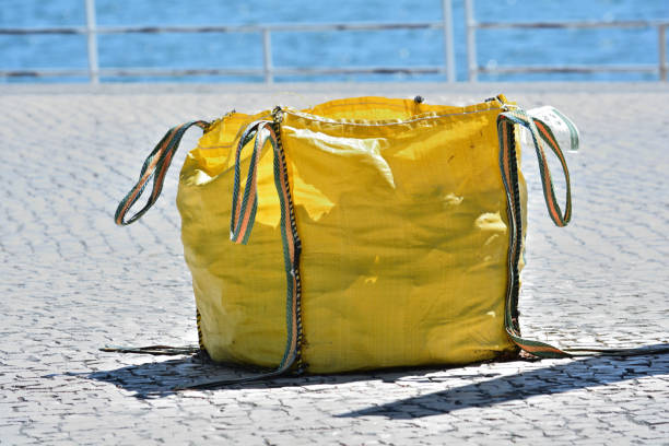 Bags for collecting debris from construction and maintenance work