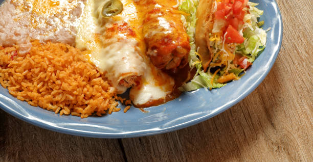 istock Mixed Mexican food dish 2159542588