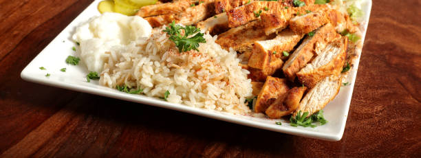 istock Chicken Shawarma Dish, Middle Eastern Food 2159542998