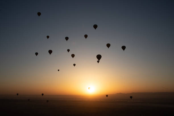 Hot Air Balloon over the Namibian Desert taken in January 2018