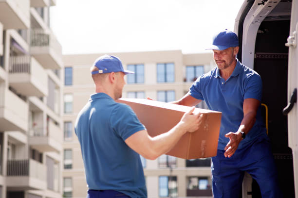 Professional movers expertly navigating furniture through a room Professional movers expertly navigating furniture through a room, carefully carrying boxes to a waiting truck for delivery services. Moving Service stock pictures, royalty-free photos & images