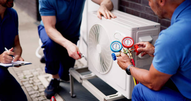 istock Experienced HVAC technician inspecting commercial building 2159561981