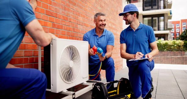 istock Skilled HVAC Technician Conducting Commercial Air Conditioner Service 2159561991