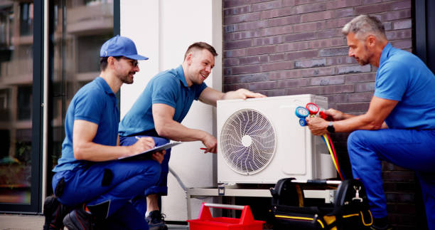 istock Experienced HVAC Technician Conducts Commercial Air Conditioner Maintenance 2159561997